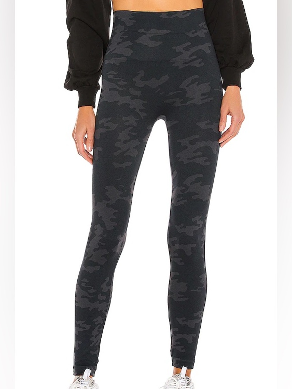 SPANX Look at Me Now Leggings in Black Camo